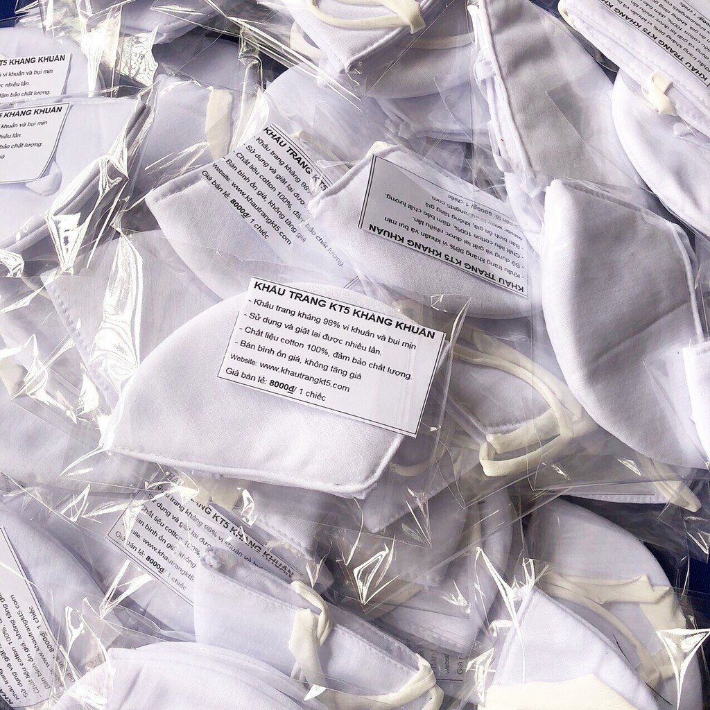 [SẴN HÀNG] Khẩu Trang Kháng Khuẩn, Kháng Bụi KT5 cao cấp | BigBuy360 - bigbuy360.vn