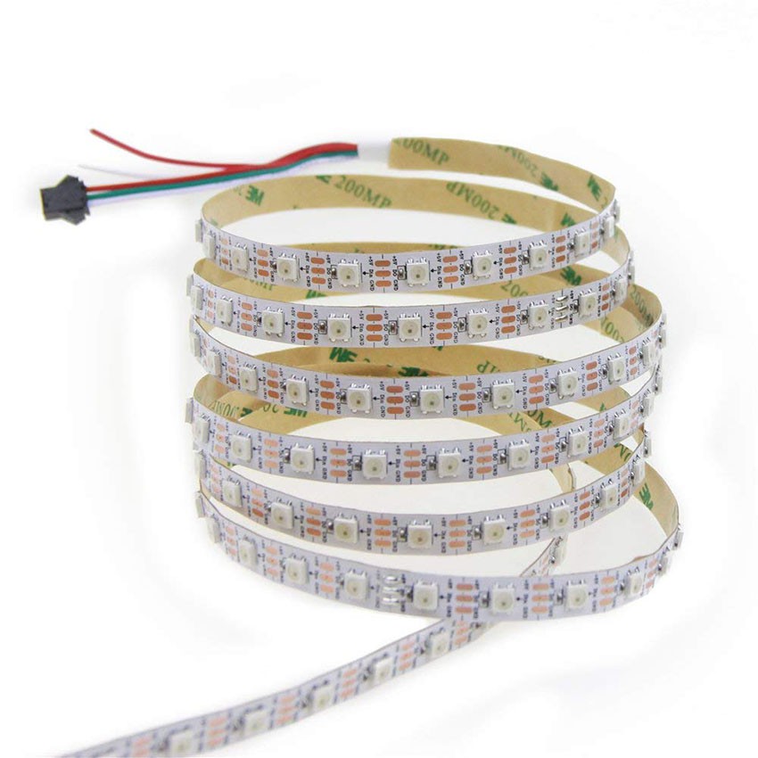 Cuộn Dây Đèn Led 5m WS2812B WS2812 30 / 60leds / m Smd50 RGB