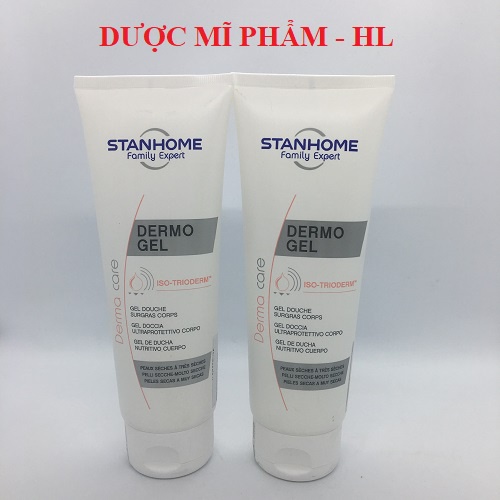 Sữa Tắm Stanhome DermoGel, sữa tắm không xà phòng dành cho da khô và da nhạy cảm 250ml