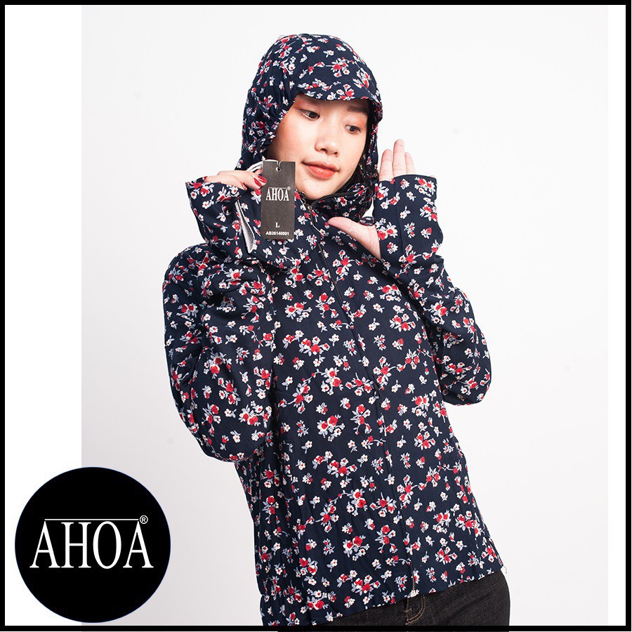 Áo chống nắng nữ dáng ngắn - A-Hoa - 002