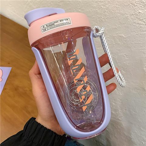 Bình Nước Thể Thao Di Động Uống Sữa Lắc Bột Protein Chịu Nhiệt Cao