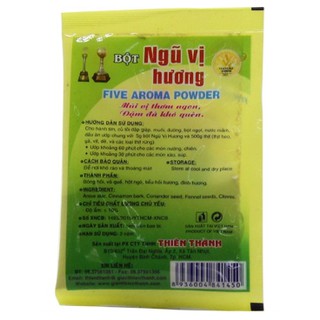 Bột ngũ vị hương Thiên Thành gói 10g