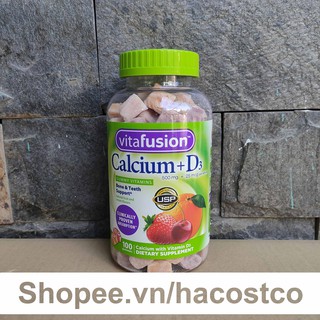 Kẹo dẻo canxi Vitafusion Calcium