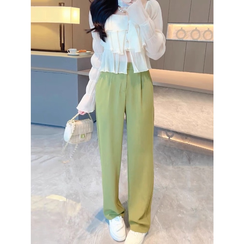 Áo Sơ Mi Tay Dài Chống Nắng Thời Trang Mùa Hè Dễ Phối Đồ Cho Nữ