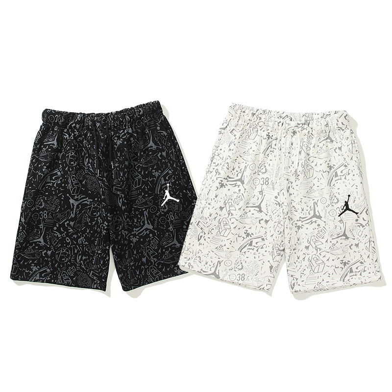 Quần short unisex bằng cotton thoải mái 231#