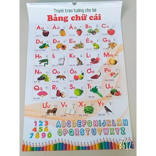Tranh treo tường 14 chủ đề cho bé