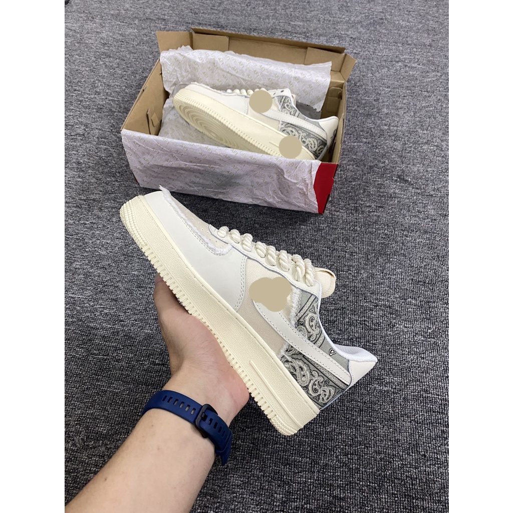 [ TẶNG Tất Cao Cấp - Giày S.Cấp]ZinVG Giày AF1 dây thừng , cổ thấp nam nữ, Hot Trend