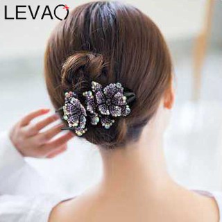 Kẹp tóc đính đá thời trang phong cách Hàn Quốc dành cho nữ