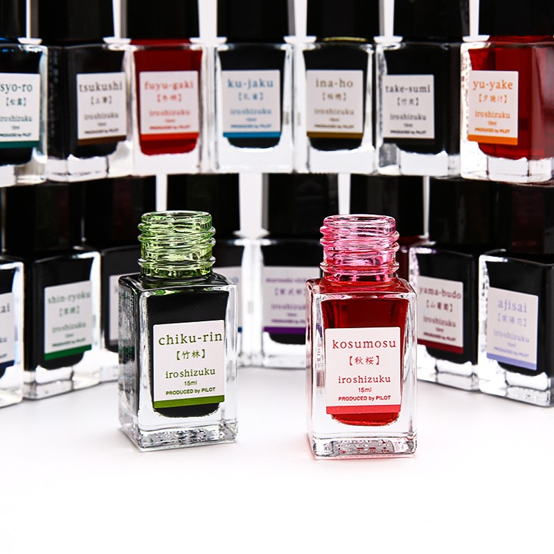 Mực Iroshizuku 15ml màu xanh