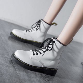 GIÀY BOOT MARTIN CHỈ VÀNG ULZZANG HÀN QUỐC