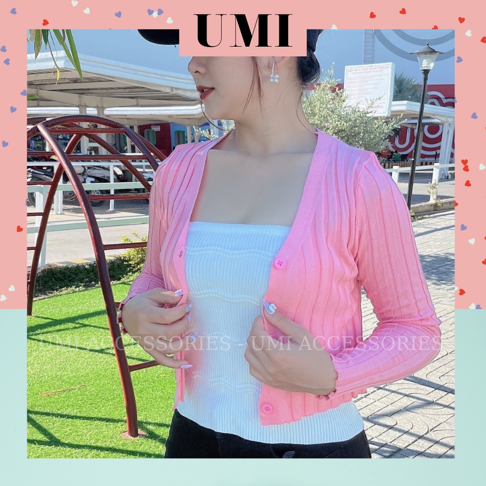 ÁO CARDIGAN TAY DÀI CHUẨN STYLE HÀN QUỐC