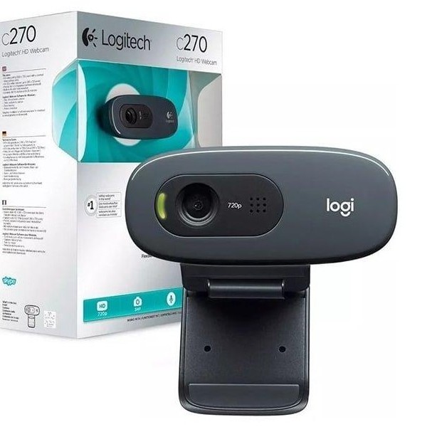 [Mã ELMSBC giảm 8% đơn 300K] WEBCAM LOGITECH HD C270-Hàng Chính Hãng | BigBuy360 - bigbuy360.vn