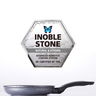 Chảo đá Inoble stone Kitchen Flower / Hàn Quốc / Nhập khẩu / Chính hãng