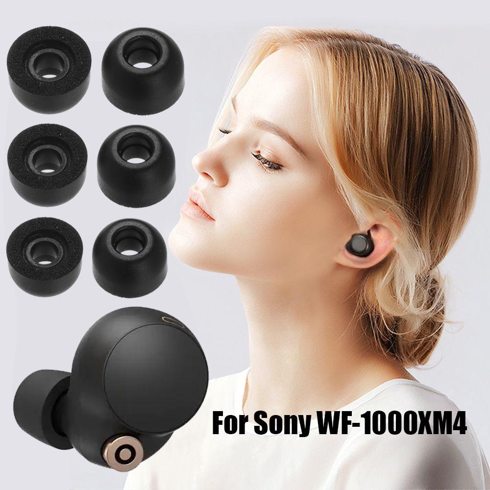 SHOUKEY Set 3 Cặp Nút Tai Nghe Giảm Tiếng Ồn Thay Thế Tiện Dụng Cho Sony WF-1000XM4