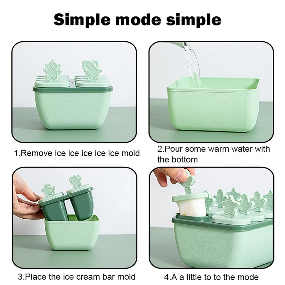 Khuôn làm kem que 8 khuôn km20092