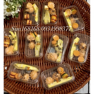 Kẹo dẻo chân gà mix kẹo hambuger