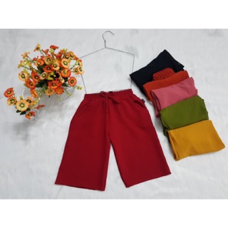 COMBO 4 Quần đũi Bé gái Ống suông Chất vải Đũi mềm mát - Nhiều màu - Cam kết Hình ảnh Thật