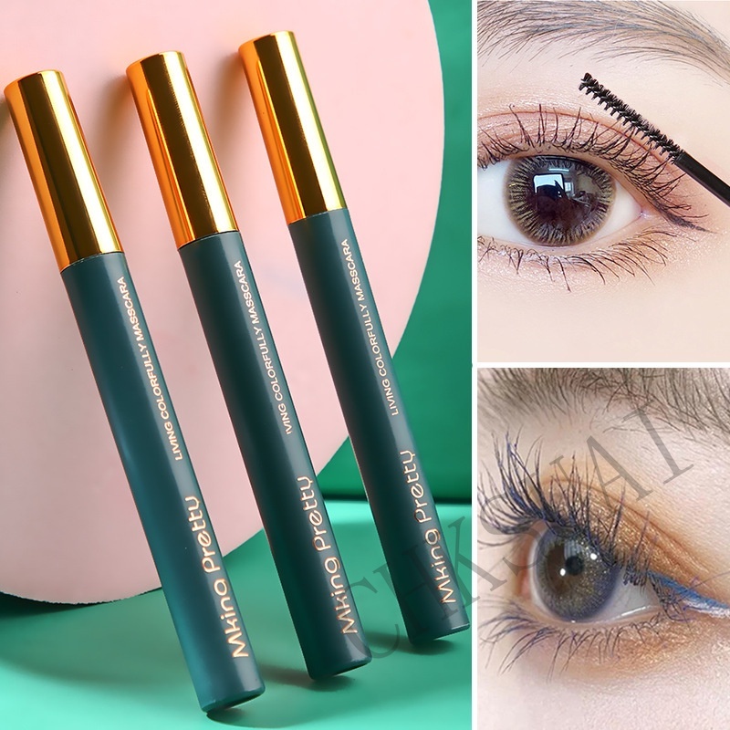 Mascara Màu Sắc Uốn Cong Làm Dày Và Dài Mi Chống Thấm Nước