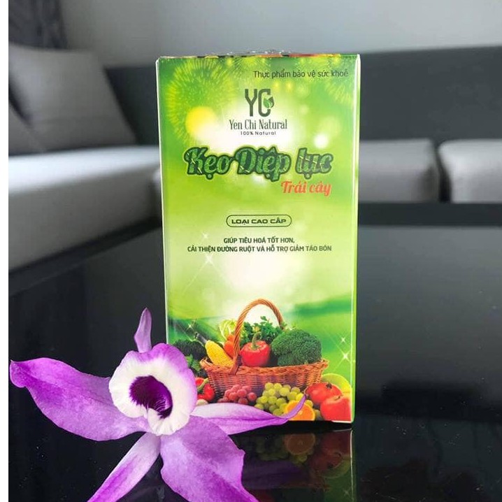 kẹo diệp lục trái cây bình an