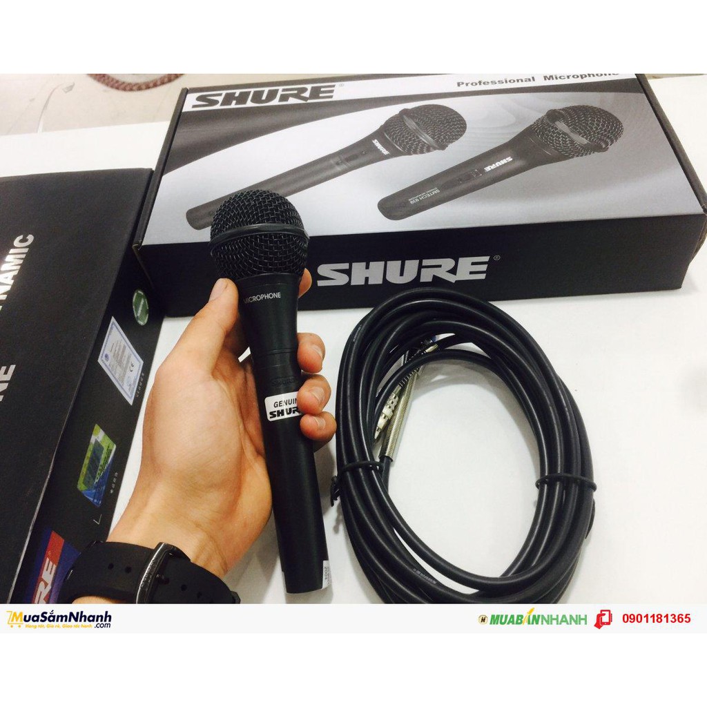 Micro Karaoke có dây ==> SHURE 959