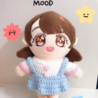 [Outfit doll] Set váy yếm cho doll-Autumm Blue