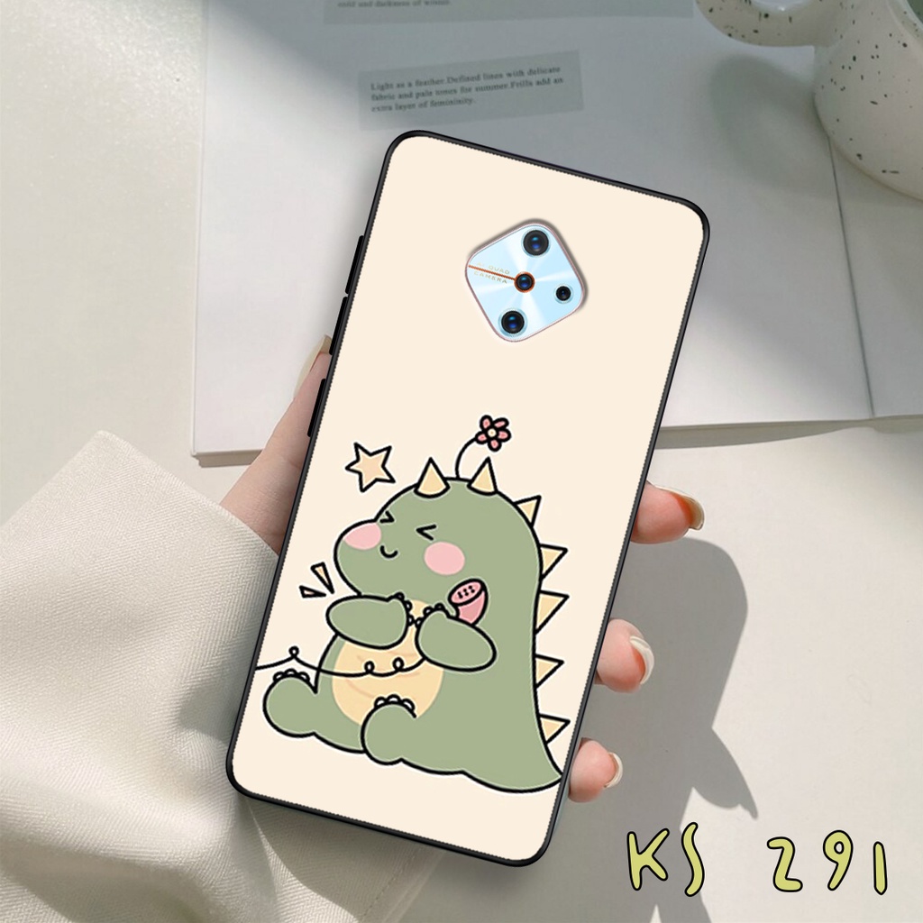 Ốp lưng Vivo S1 - Vivo S1 Pro - Ốp in hình khủng long,dinosaur dễ thương