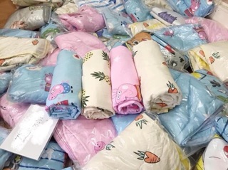 Chăn hè cotton đũi cho bé (nhiều màu) chất lượng