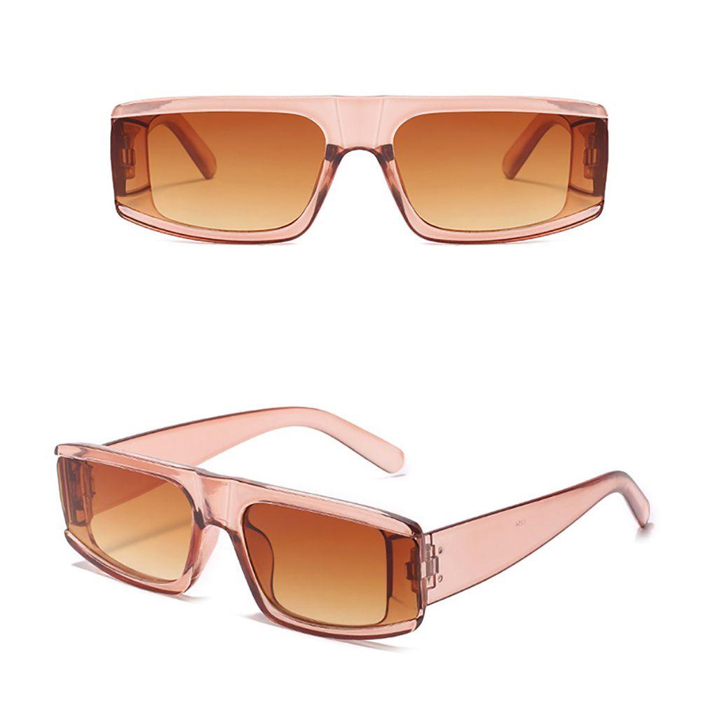 Kính Chống Bức Xạ UV400 Hình Vuông Phong Cách Hàn Quốc Cho Nữ