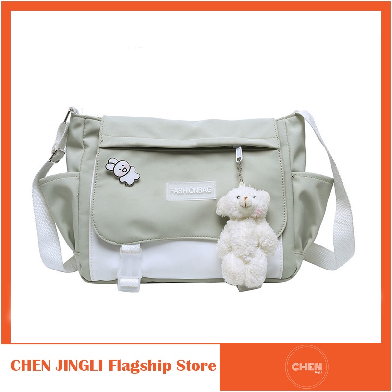 Túi Vải Tote Đeo Chéo Unisex Dùng Đi Chơi Đi Học TX10