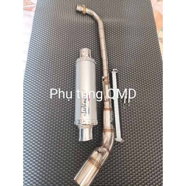 Pô Leovince bạc kèm cổ 2 khúc from STB nhổng gắng sirius dream wave future 1 WRS