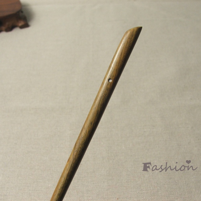 Trâm Cài Tóc Bằng Gỗ Mun Đen Tự Nhiên Phong Cách Trung Hoa Cổ Điển Thời Trang Chất Lượng Cao