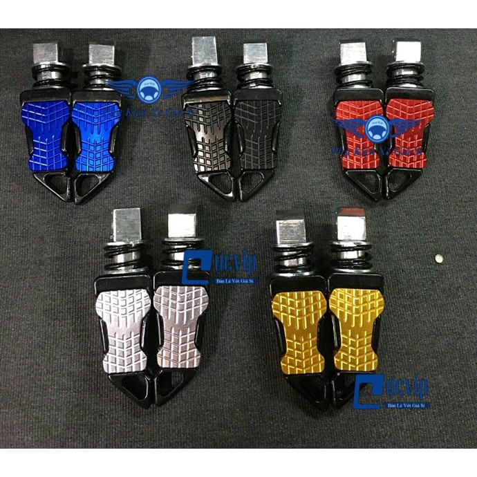 Gác Chân Sau Phối Nhôm CNC Vario/Click 2015 - 2021 1356