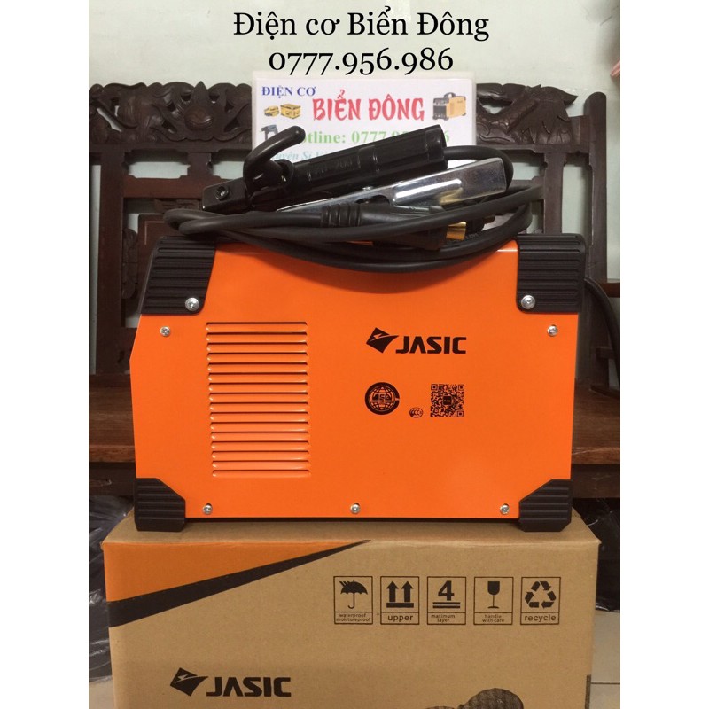 Tặng bó 20 que Máy Hàn điện tử JASIC ARC 200I mẫu Inverter tiết kiệm điện hàn sắt, tôn gia đình và công nghệ sản xuất