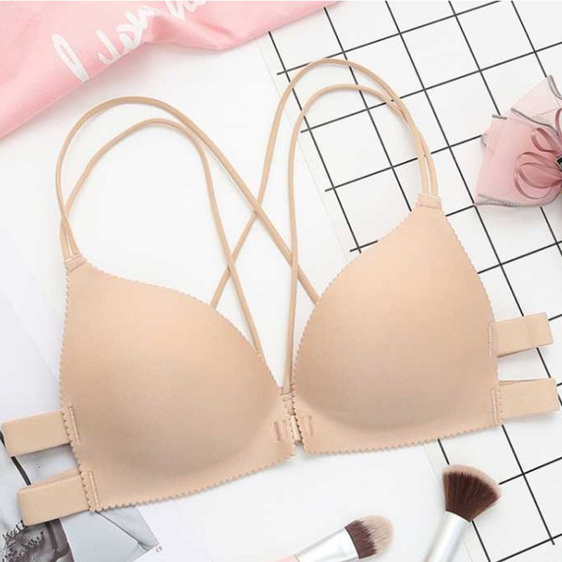 Áo ngực AOWEINISI khóa cài phía trước thời trang quyến rũ dành cho nữ