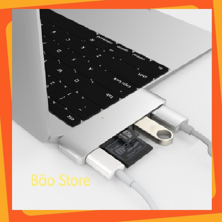 CỔNG CHUYỂN HYPERDRIVE 5 IN 1 USB-C HUB FOR MACBOOK, PC & DEVICES [ MIỄN PHÍ VẬN CHUYỂN ] CỔNG CHIA USB