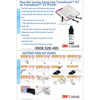 Keo gắn mắc cài Transbond XT 3M