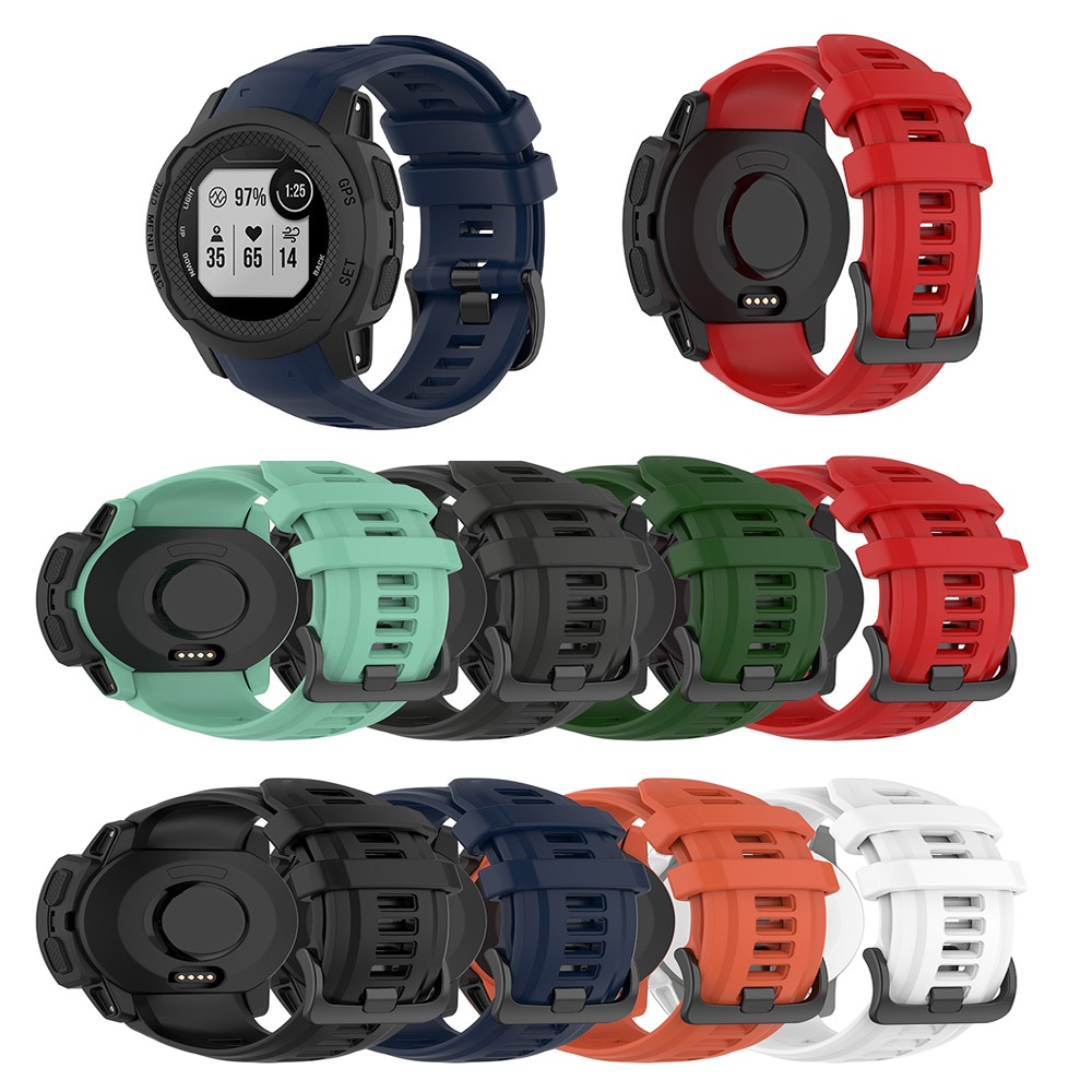Dây Đeo Silicon 20MM Cho Đồng Hồ Thông Minh Garmin Instinct 2S
