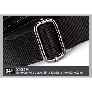 Cặp da công sở đựng Laptop cao cấp Polo Videng