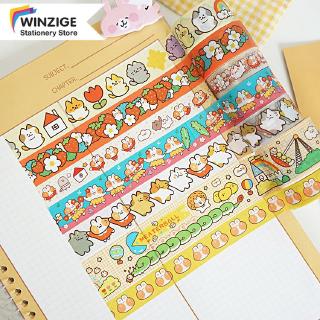 Cuộn Băng Dính Hình Động Vật Hoạt Hình Dễ Thương