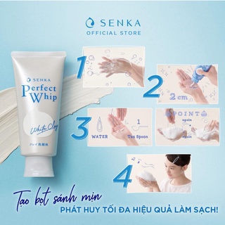 SỮA RỬA MẶT SENKA PERFECT WHITE CLAY