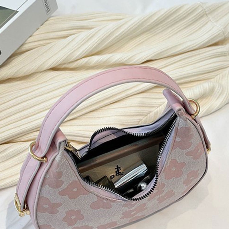 Túi đeo vai Yadou gắn hoa thời trang cho nữ chất lượng cao