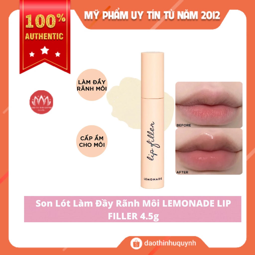 Son Lót Làm Đầy Rãnh Môi Lemonade Lip Filler 4.5g