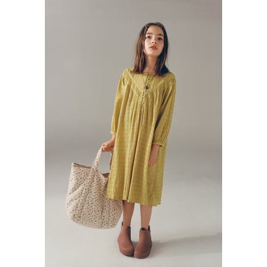 Đầm Zara vàng cực xinh size 11/12Y & 13/14Y
