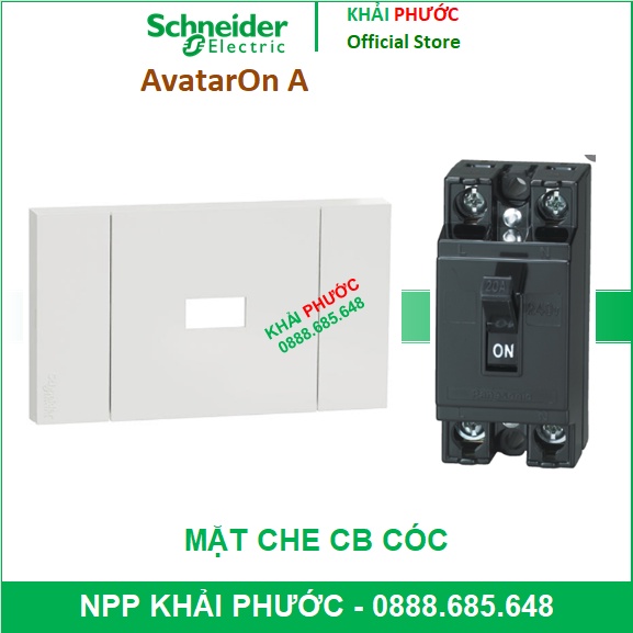 MẶT NẠ CHO CB CP CÓC CB ĐEN CẦU DAO AN TOÀN SB HB M3T01SB_WE SCHNEIDER AVATARON A - KHẢI PHƯỚC ELECT
