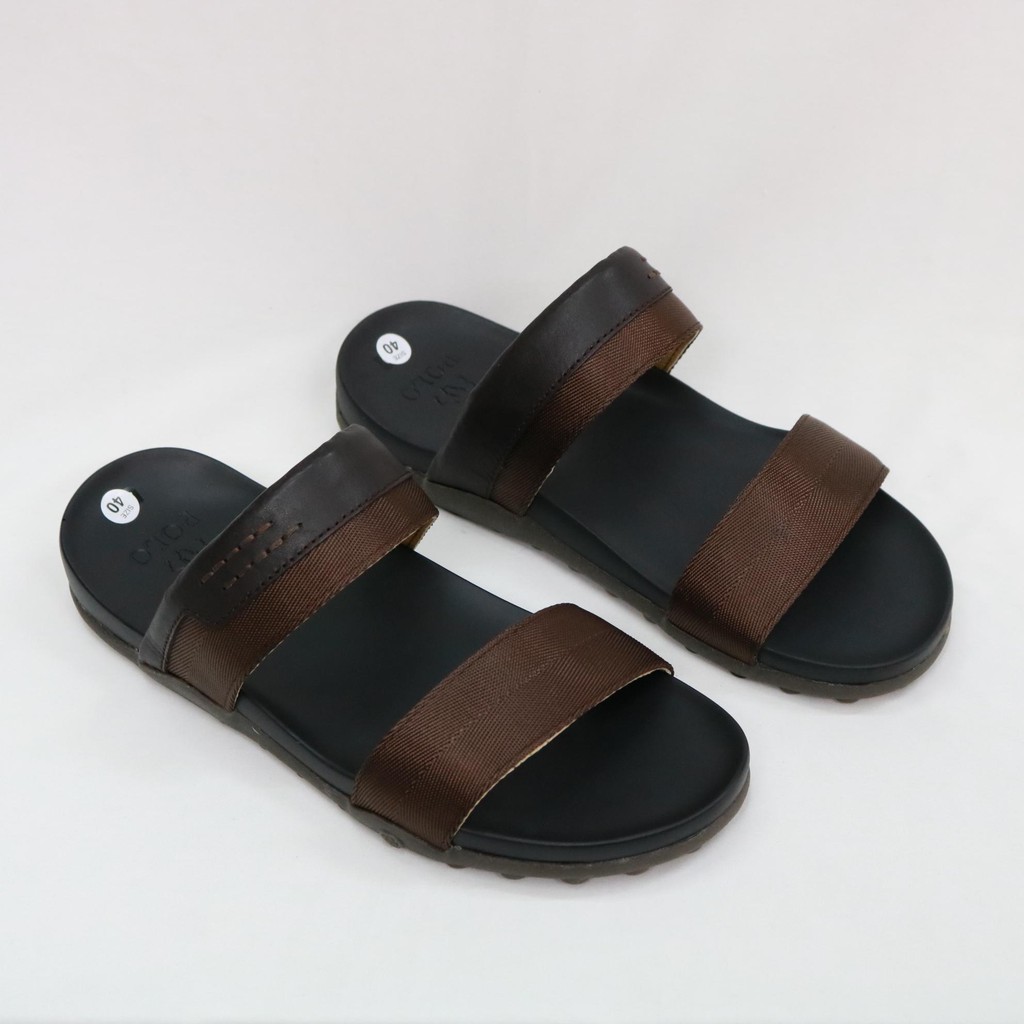 Dép nam 2 quai ngang thời trang