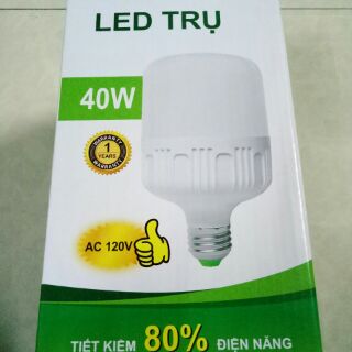ĐÈN LED SIÊU SÁNG HÌNH TRỤ 40W