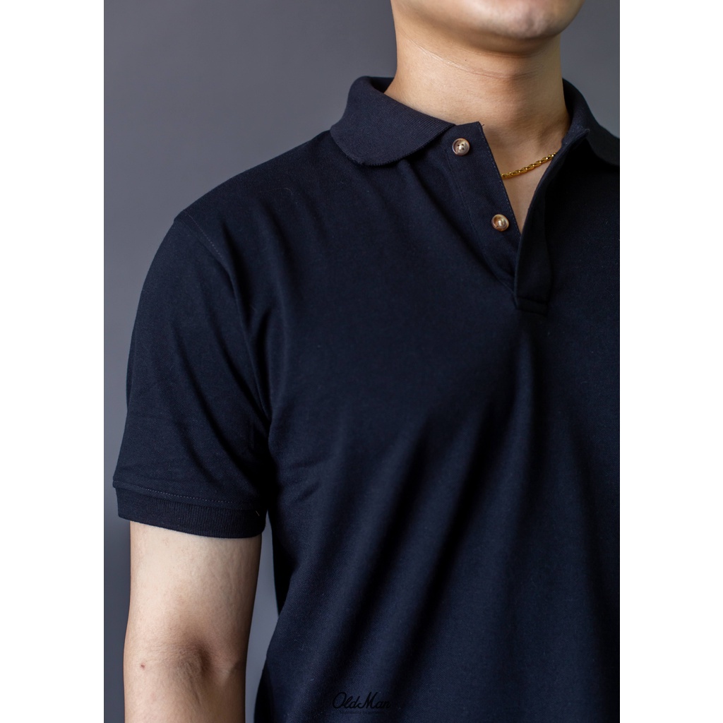 Áo Polo Nam Đẹp Cao Cấp, Áo Thun Nam Có Cổ, Áo Polo Form Rộng Dệt Kim Xuất Xịn,Chuẩn Form, Sang Trọng ,Thanh Lịch-OLDMAN