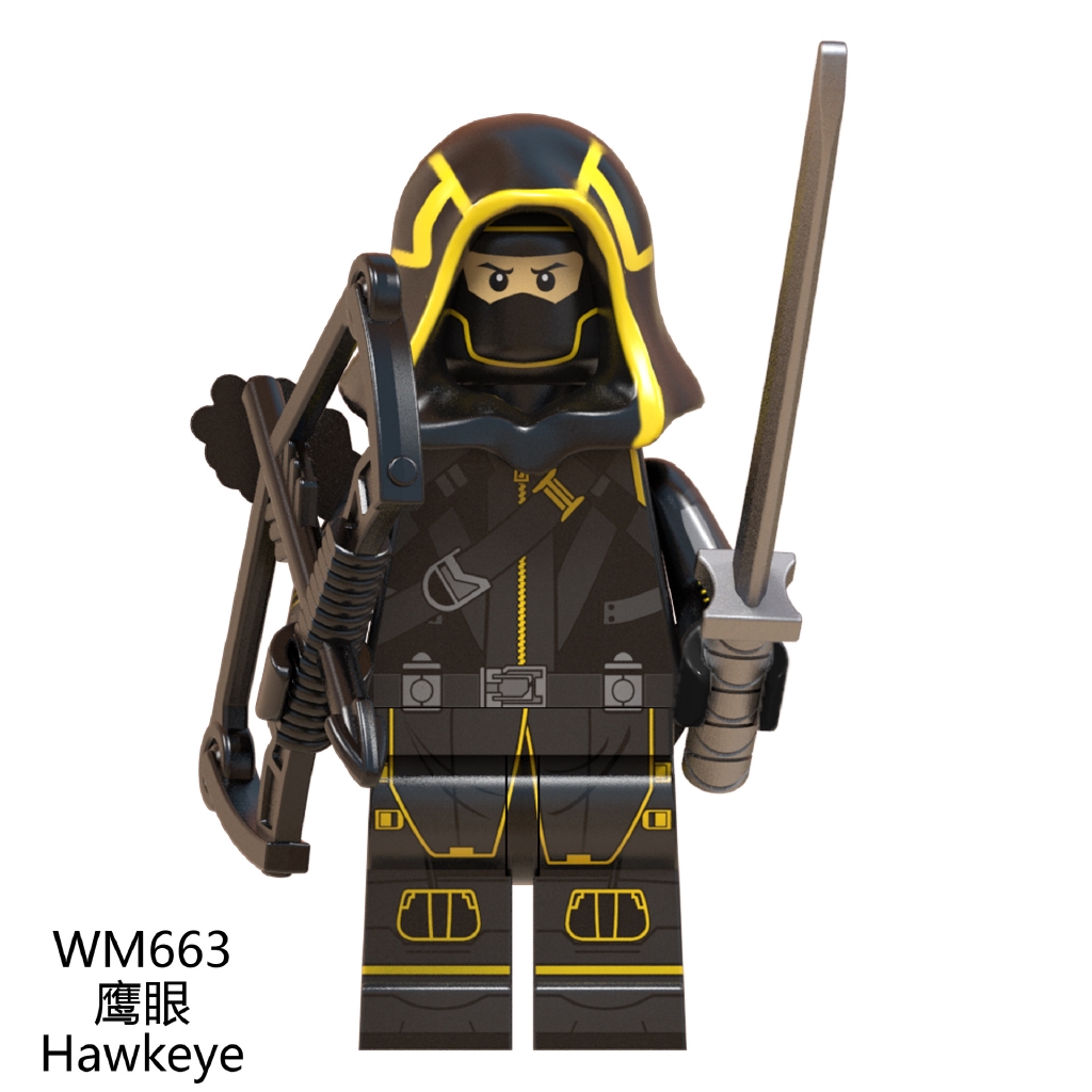 MARVEL HAWKEYE LEGO Bộ Lắp Ghép Lego Nhân Vật Siêu Anh Hùng Avengers 4