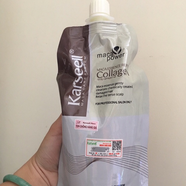 Ủ tóc Collagen Karseell Maca Power