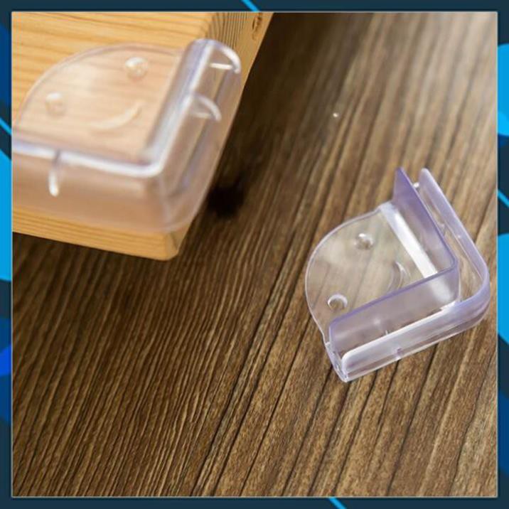 Set 10 Nút Nhựa Bịt Góc Bàn Silicone - Bịt Cạnh Bàn Chống Đập Đầu Vào Cạnh Bàn Cho Bé